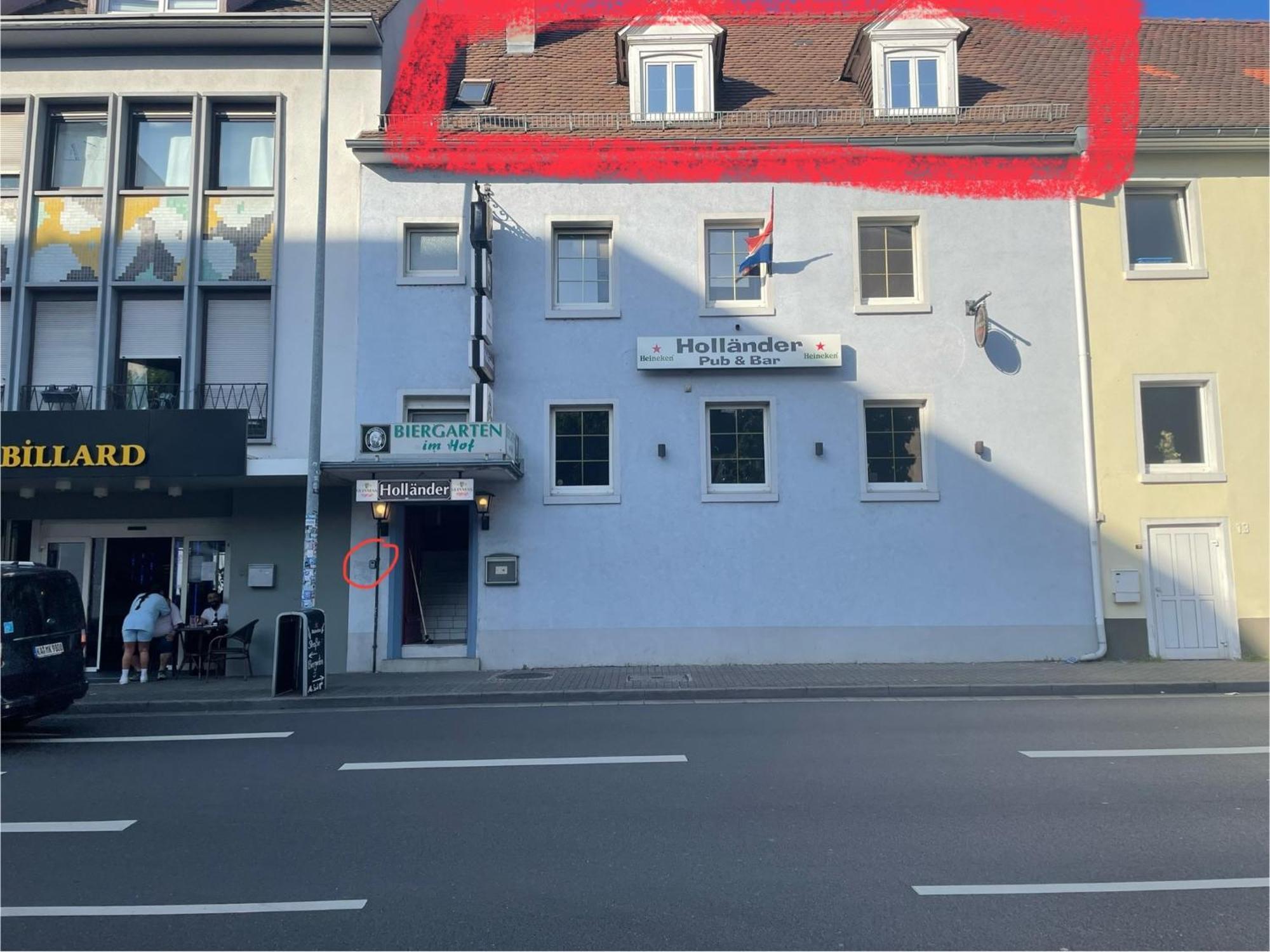 Monteurwohnung Hollaender Bruchsal Eksteriør bilde